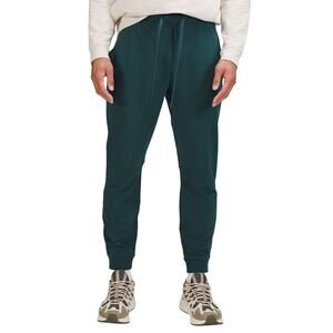 Lululemon City Sweat Jogger Tall Green Jasper Men's Size Large EUC